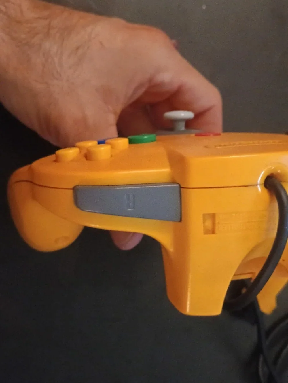 Nintendo Orange N64 Controller with Multicolor Buttons